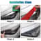 Premium Carbon Fiber Headlight Eyelid Trim LR Eyebrow Covers 1
