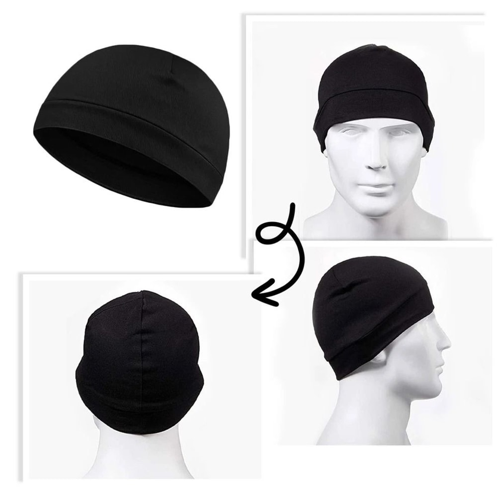 Cotton Beanie Hat Lightweight Breathable Sleep Helmet Liner Cap Soft Comfortable And Versatile F 2
