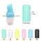 Leak Proof Travel Bottle Caps Set Reusable Silicone Covers For Toiletries 5