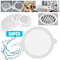 Disposable Shower Drain Hair Catcher Mesh Strainers For Bathroom 1