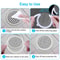 Disposable Shower Drain Hair Catcher Mesh Strainers For Bathroom 3