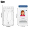 Clear ID Badge Holder Durable Plastic Protector For Vertical ID Cards Slim Hard Case 2