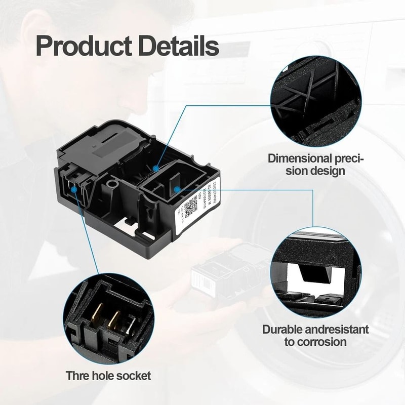 Washer Lid Lock Switch Replacement 4