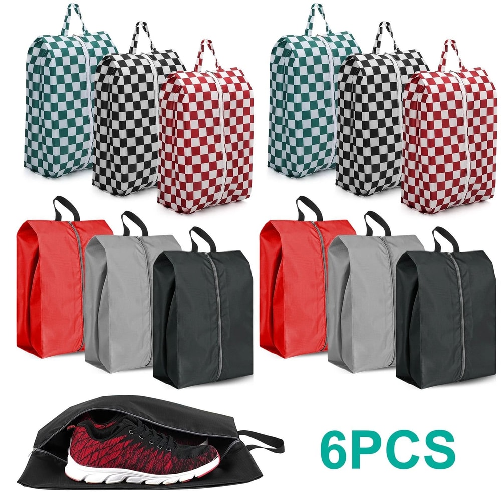 Moisture Resistant Travel Shoe Bags Durable Storage Pouches For Shoes Packing Organizing 5