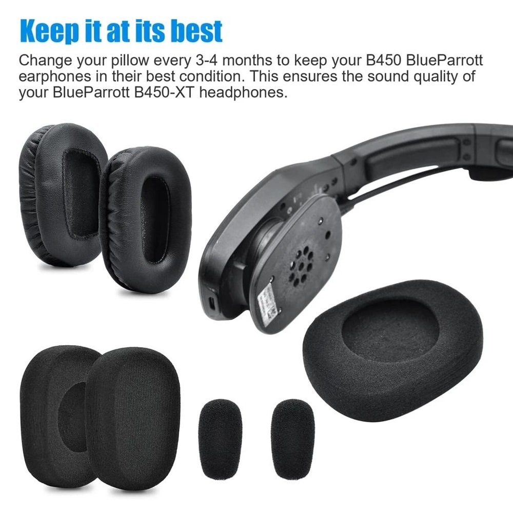 Replacement Ear Pads Foam Cushion Covers For Headphones 1