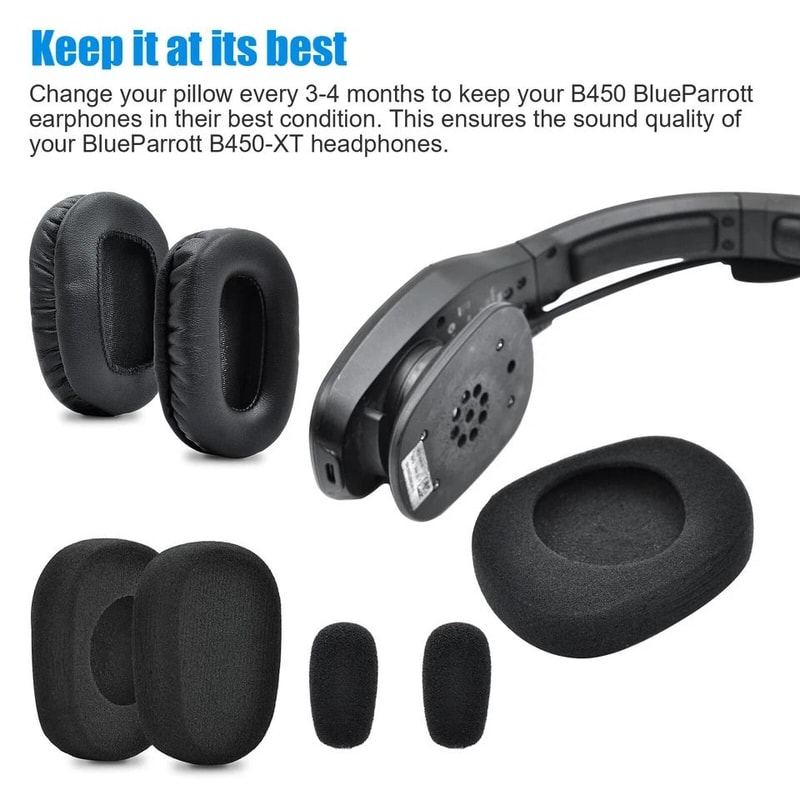 Replacement Ear Pads Foam Cushion Covers For Headphones 1