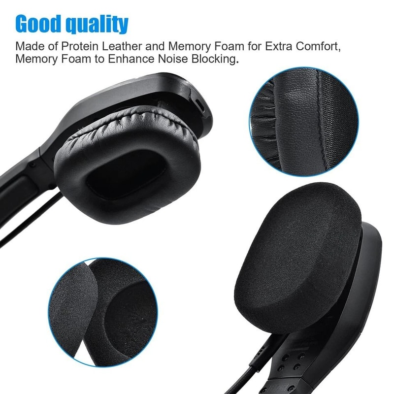 Replacement Ear Pads Foam Cushion Covers For Headphones 5