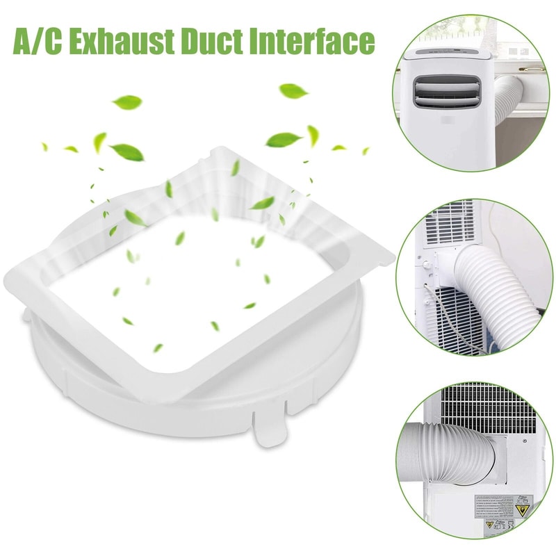 Exhaust Duct Interface For Portable Air Conditioner Hose Tube Connector 1