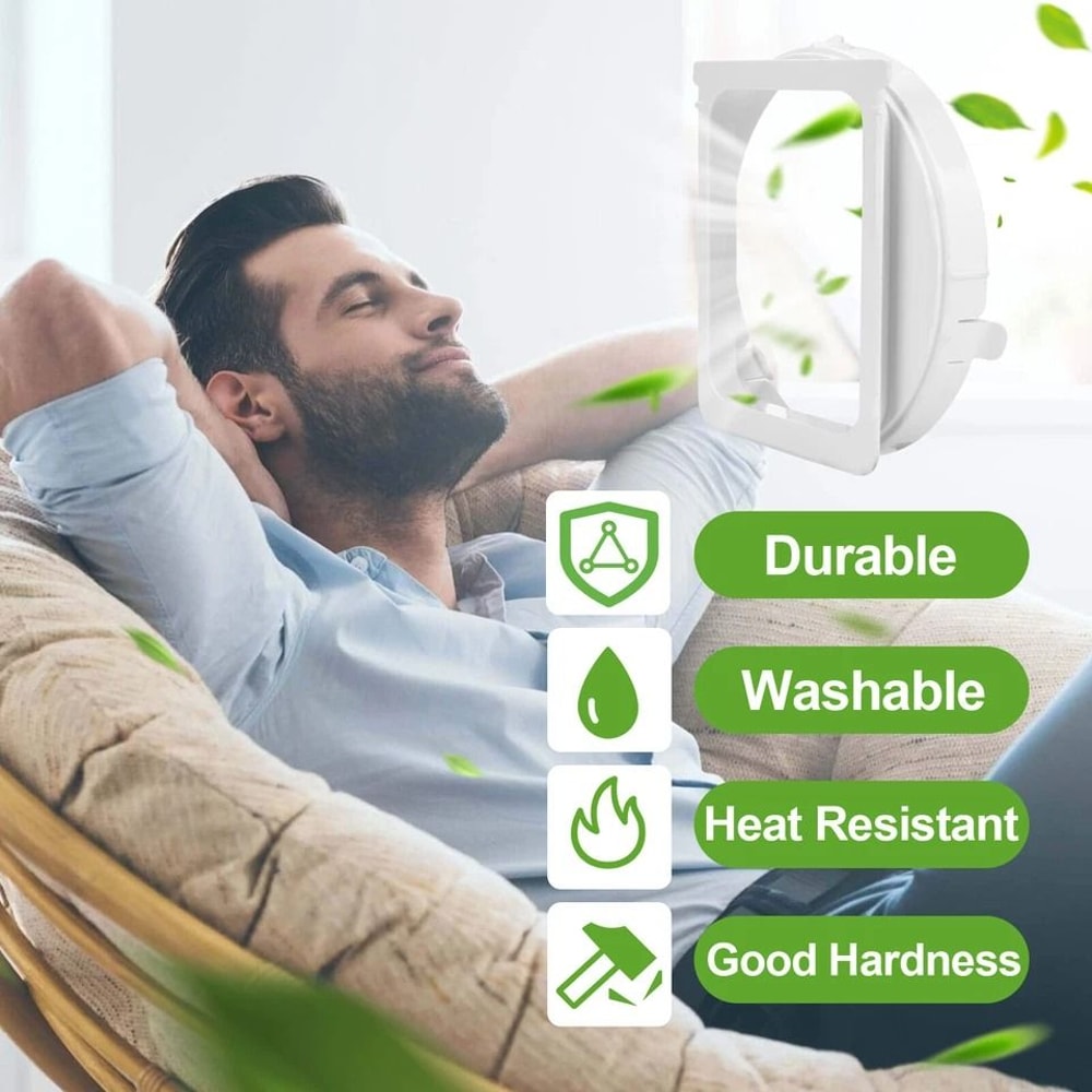 Exhaust Duct Interface For Portable Air Conditioner Hose Tube Connector 5