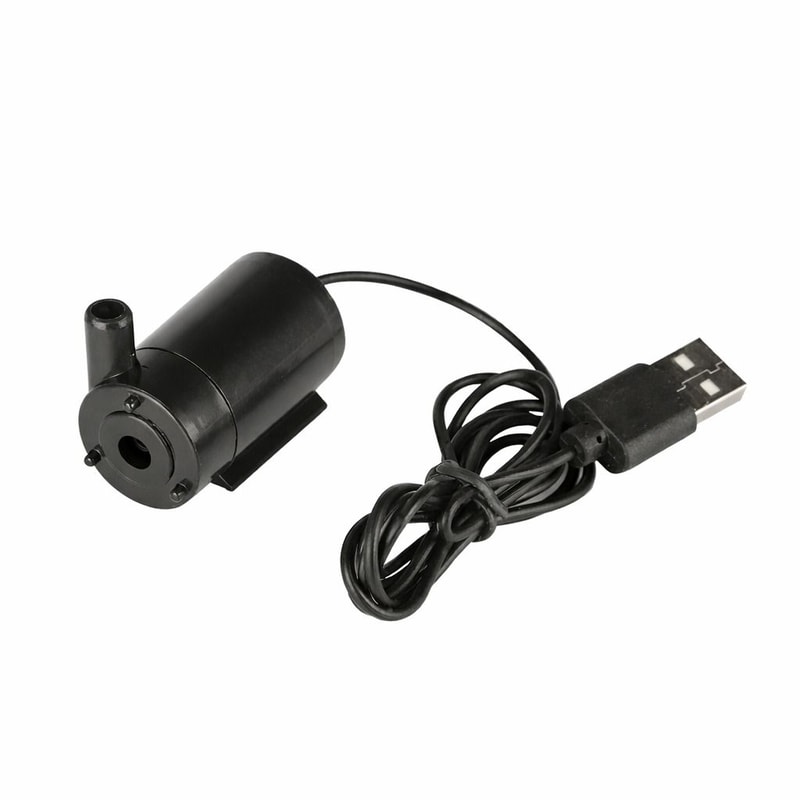 Small USB Water Pump Silent Submersible Fountain Pump For Garden Aquarium 0