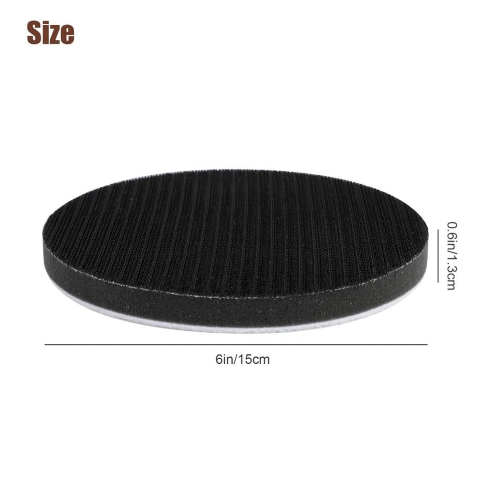 Hook Loop Foam Cushion Interface Sanding Disc Backing Pad For Sanding Tools 2