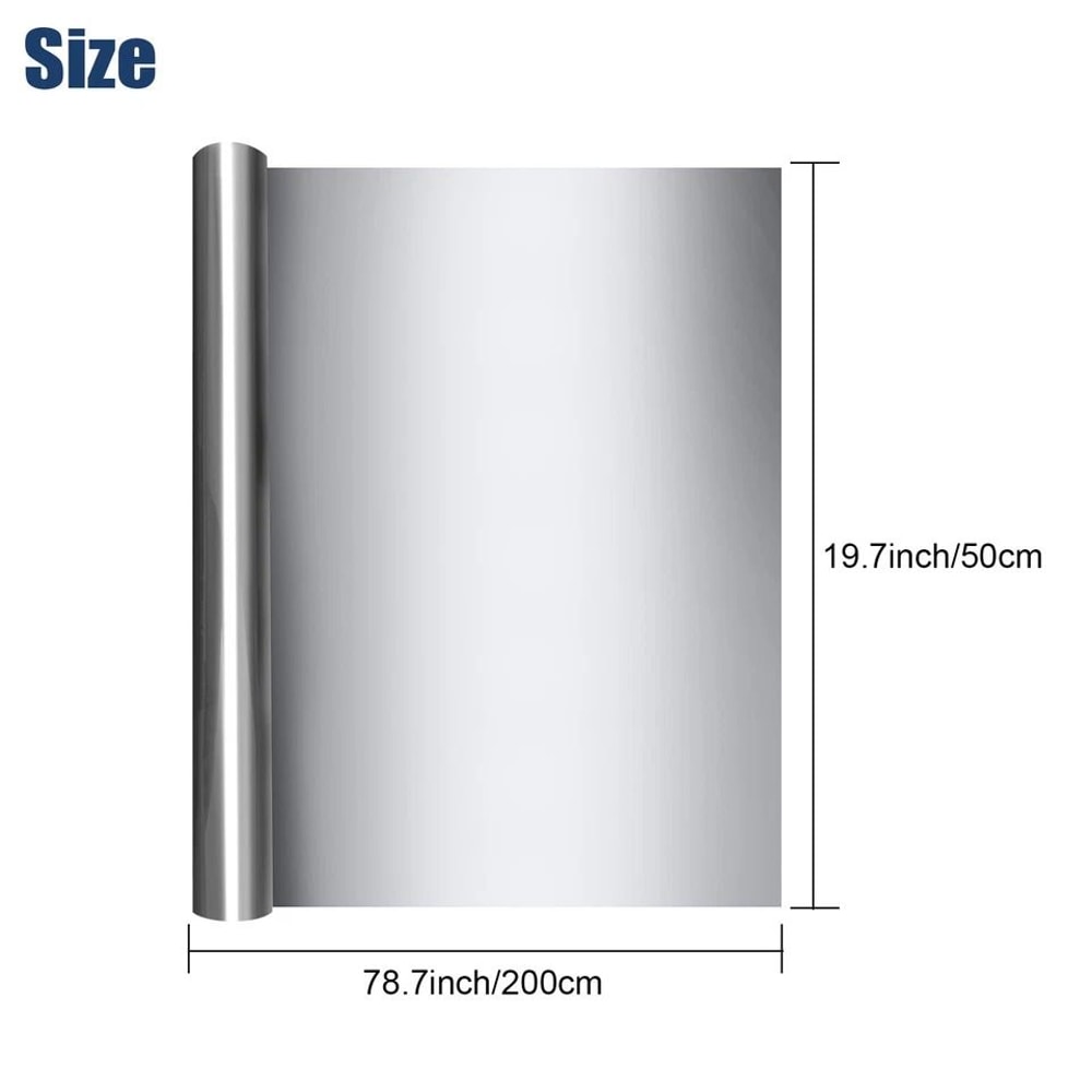 One Way Mirror Window Film UV Reflective Sun Block For Privacy Energy Savings 3