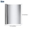 One Way Mirror Window Film UV Reflective Sun Block For Privacy Energy Savings 3