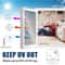 One Way Mirror Window Film UV Reflective Sun Block For Privacy Energy Savings 5