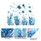 Ocean Wonders SelfAdhesive Wall Decal Removable Ocean Life Mural For Home Decor 2
