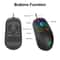 Silent USB Wired Gaming Mouse With RGB Lighting Ergonomic Grip Adjustable DPI For Precision Gaming