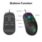 Silent USB Wired Gaming Mouse With RGB Lighting Ergonomic Grip Adjustable DPI For Precision Gaming