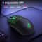 Silent USB Wired Gaming Mouse With RGB Lighting Ergonomic Grip Adjustable DPI For Precision Gaming