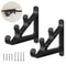 Horizontal Fishing Rod Rack Wall Mount Holder Durable Design Easy Install 3