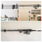 Horizontal Fishing Rod Rack Wall Mount Holder Durable Design Easy Install 1