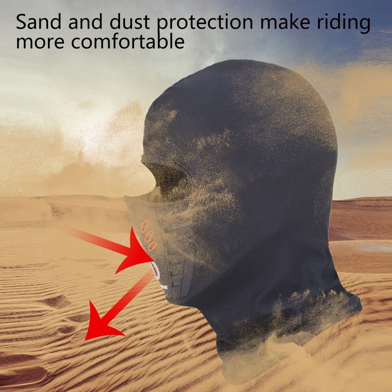 Outdoor Stretch Full Face Mask Windproof Fleece Summer Winter Protection For Skiing Biking And Mo 5