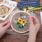 Embroidery Kit For Beginners Complete Cross Stitch Starter Set With Floral Design And Hoop 0