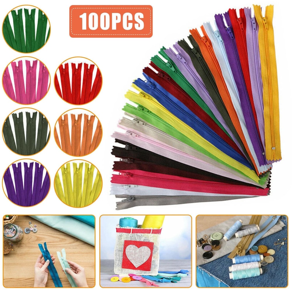 Coil Zipper Closed End Zip Replacement Kit Nylon For DIY Sewing Crafts And Costume Design 0