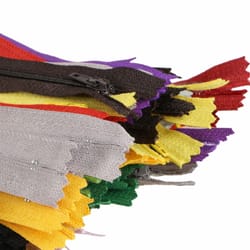 coil zipper closed end zip replacement kit – nylon for diy sewing, crafts, and costume design