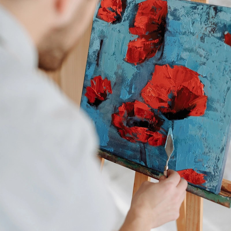 Stainless Steel Oil Painting Palette Knife Set For Artists Hobbyists 1