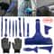 Car Window Tint Kit Vinyl Wrap Film Tools Squeegee Scraper With Gloves 6