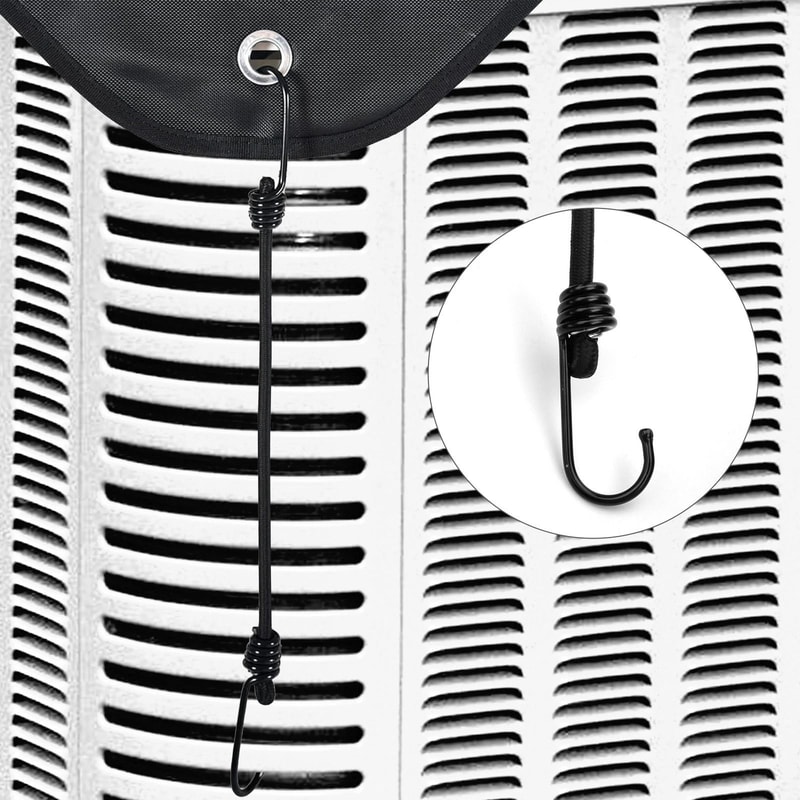 Universal Mesh AC Cover For All Seasons Weatherproof Protection For Outdoor Units 3