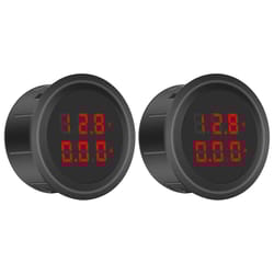 car battery voltmeter current meter – led digital display voltage gauge for accurate monitoring