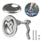 MarineGrade Stainless Steel Boat Cam Latch With Back Plate And Screws For Hatch Doors 1