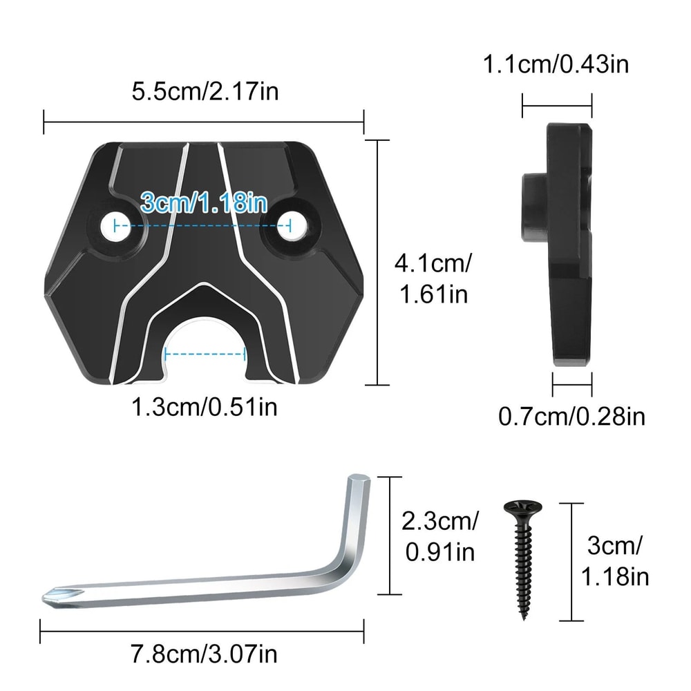 Aluminum Alloy Sun Visor Repair Kit Essential Upgrade 2