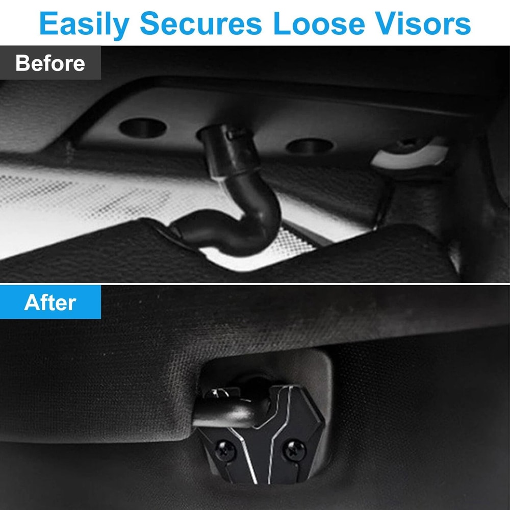 Aluminum Alloy Sun Visor Repair Kit Essential Upgrade 3