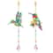 DIY Diamond Painting Suncatcher With Rhinestone Hummingbird Art Wind Chimes Sparkling Home Decor 0