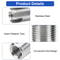 Stainless Steel SelfTapping Thread Inserts Set For Industrial Repairs Durable And Easy To Use 4