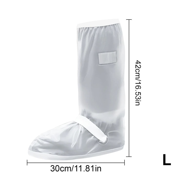 Reusable Waterproof Shoe Covers Reflective AntiSlip Overshoes For Boots 1