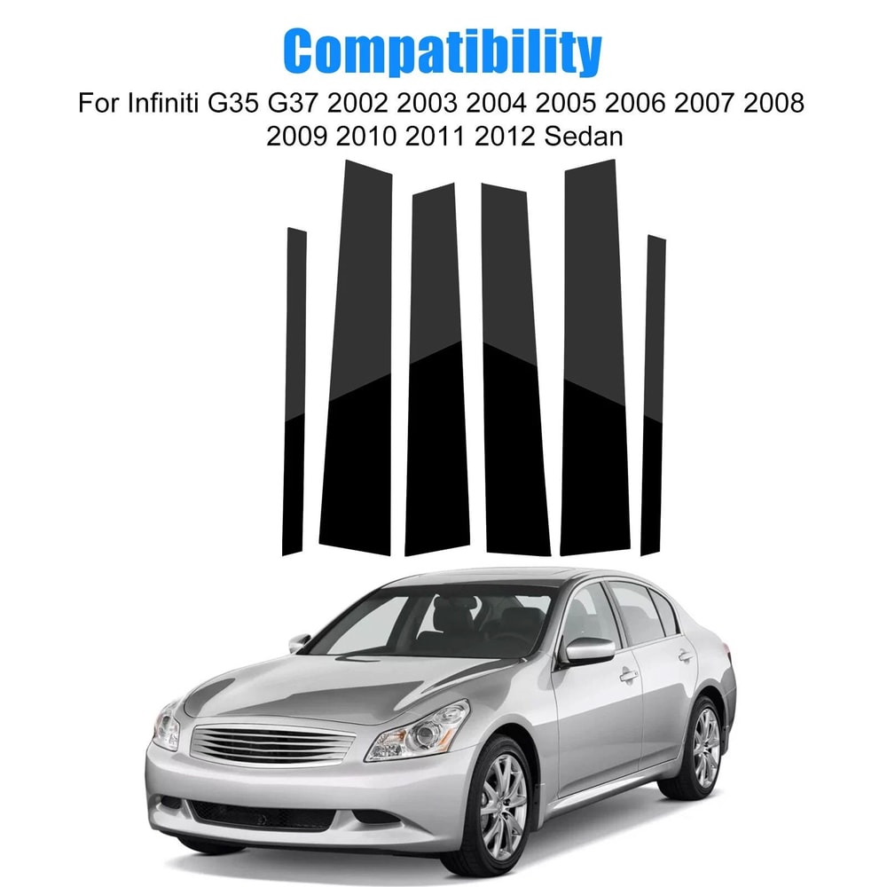 Window Pillar Posts Door Trim Molding Covers Durable EasytoInstall Enhancement 4