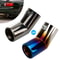 Universal Stainless Steel Exhaust Tail Pipe Tip Noise Reducer Muffler 8