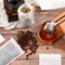 Disposable Tea Filter Bags With Drawstring For Loose Leaf Tea And Coffee Brewing 3