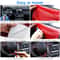 Red Carbon Fiber Wrap For Cars Motorcycles And Laptops Twill Weave Waterproof ScratchResistant 1