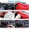 Red Carbon Fiber Wrap For Cars Motorcycles And Laptops Twill Weave Waterproof ScratchResistant 1