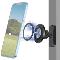 magnetic phone holder for golf carts & tractors
