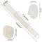 Natural Loofah Exfoliating Back Scrubber Set EcoFriendly Bath Sponge Pads For Soft Healthy Skin 3