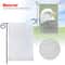 White Sublimation Blank Flags Polyester Garden Banner For DIY Custom Designs 6