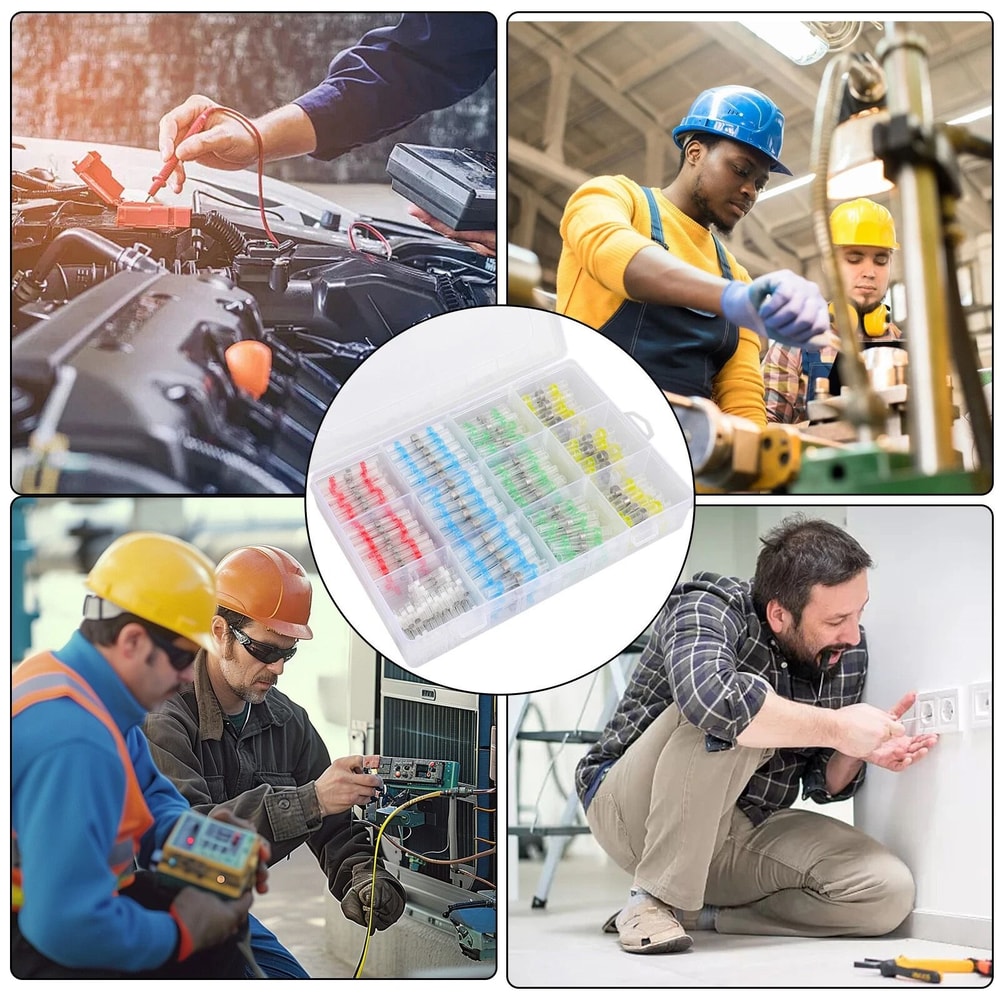 Waterproof Solder Seal Sleeve Heat Shrink Butt Wire Connectors Terminals For RV And Automotive Use 1