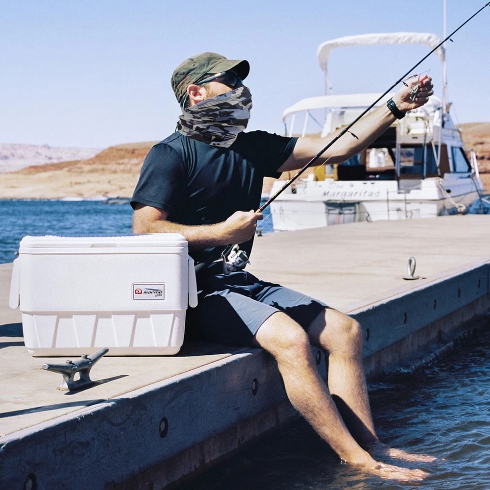 Camouflage Neck Gaiter Set UVResistant Face Mask For Outdoor Sports Dust Sun Protection 1