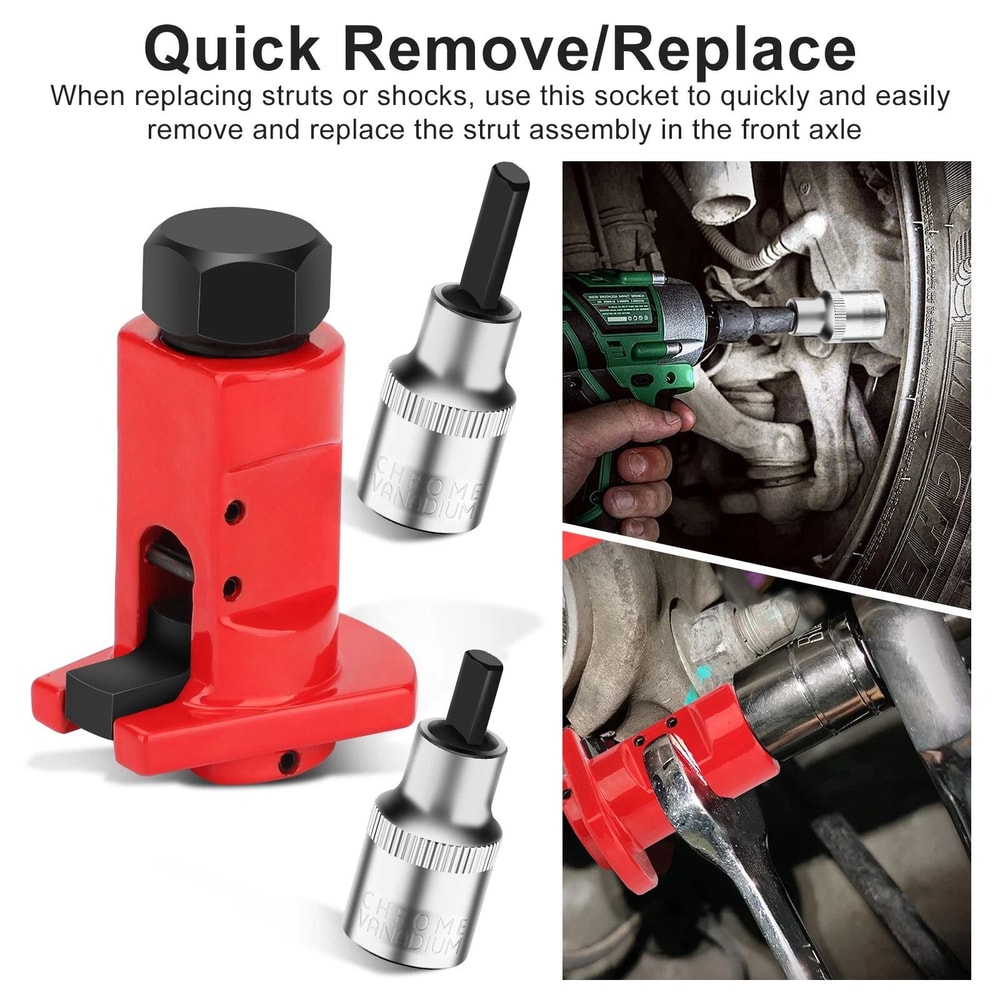 Universal Suspension Strut Spreader Tool Strut Sockets Durable Carbon Steel Design 2