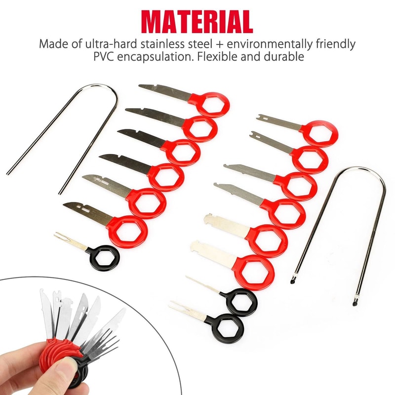 Terminal Removal Connector Pin Kit For Car Audio Electronics Universal Disassembly Tool Set 3